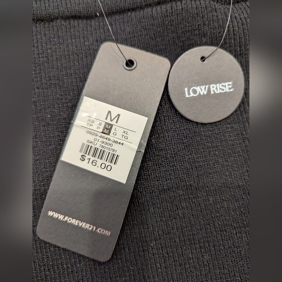 Ribbed Knit Mini Skort - Picture 3 of 6